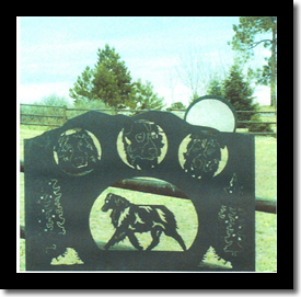 Custom Elk Kennel Sign